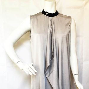 Elegant Light Gray Casual Summer Dress